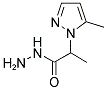 2-(5-METHYL-PYRAZOL-1-YL)-PROPIONIC ACID HYDRAZIDE Struktur