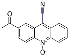 2-ACETYL-10-OXO-10LAMBDA5-ACRIDINE-9-CARBONITRILE Struktur