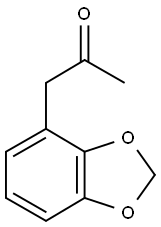 (2,3-METHYLENEDIOXYPHENYL)ACETONE Struktur