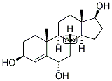 4-ANDROSTEN-3-BETA, 6-ALPHA, 17-BETA-TRIOL Structure