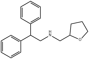 (2,2-DIPHENYL-ETHYL)-(TETRAHYDRO-FURAN-2-YLMETHYL)-AMINE Struktur