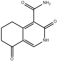 3,8-DIOXO-2,3,5,6,7,8-HEXAHYDRO-4-ISOQUINOLINECARBOXAMIDE Struktur