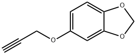 1,3-BENZODIOXOL-5-YL 2-PROPYNYL ETHER Struktur