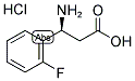 (S)-3-AMINO-3-(2-FLUORO-PHENYL)-PROPANOIC ACID HYDROCHLORIDE Struktur