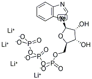 BENZIMIDAZOLE-RIBOSIDE-5'-TRIPHOSPHATE LITHIUM SALT Struktur