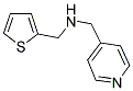 N-(PYRIDIN-4-YLMETHYL)-N-(THIEN-2-YLMETHYL)AMINE Struktur