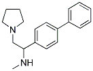 (1-BIPHENYL-4-YL-2-PYRROLIDIN-1-YL-ETHYL)-METHYL-AMINE Struktur