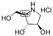 1,4-DIDEOXY-1,4-IMINO-D-ARABINITOL HYDROCHLORIDE Struktur