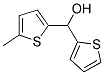 5-METHYL-2-THIENYL-(2-THIENYL)METHANOL Struktur