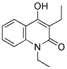 1,3-DIETHYL-4-HYDROXYQUINOLIN-2(1H)-ONE Struktur