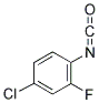 4-CHLORO-2-FLUOROPHENYL ISOCYANATE Struktur