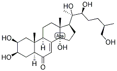 20R-INOKOSTERONE Struktur