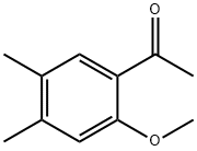 4,5-DIMETHYL-2-METHOXYACETOPHENONE Struktur