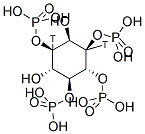 INOSITOL 1,3,4,5-TETRAKISPHOSPHATE D-, [INOSITOL-2-3H(N)] Struktur