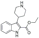 ETHYL 3-(4-PIPERIDINYL)-1H-INDOLE-2-CARBOXYLATE Struktur