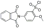 2-METHOXY-5-(1,3-DIOXOISOINDOLIN-2-YL)BENZENE-1-SULFONYL CHLORIDE Struktur