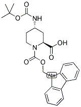 FMOC-L-TRANSHOMOPRO(4-NHBOC) Struktur