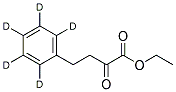 ETHYL 2-KETO-4-PHENYL-D5-BUTANOATE Struktur