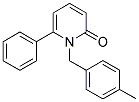 1-(4-METHYLBENZYL)-6-PHENYLPYRIDIN-2(1H)-ONE Struktur