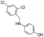 4-((2,4-DICHLOROBENZYL)AMINO)PHENOL Struktur