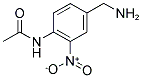 4-ACETAMIDO-3-NITROBENZYLAMINE Struktur