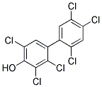 2,2',3,4',5,5'-HEXACHLORO-4-BIPHENYLOL Struktur