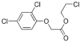 2-CHLOROETHYL (2,4-DICHLOROPHENOXY)ACETATE Struktur