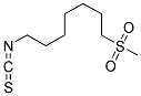 1-ISOTHIOCYANATO-7-(METHYLSULFONYL)-HEPTANE Struktur