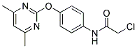 N-CHLOROACETYL-4-[(4,6-DIMETHYLPYRIMIDIN-2-YL)OXY]ANILINE Struktur