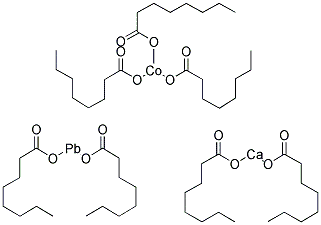 COBALT/LEAD/CALCIUM OCTOATE BLENDS Struktur