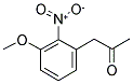 (3-METHOXY-2-NITROPHENYL)ACETONE Struktur