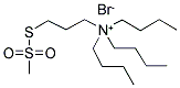 3-(TRIBUTYLAMMONIUM)PROPYL METHANETHIOSULFONATE BROMIDE Struktur