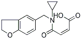 4-[CYCLOPROPYL((2,3-DIHYDROBENZOFURAN-5-YL)METHYL)AMINO]-4-OXO-(2Z)-BUTENOIC ACID Struktur