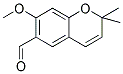 7-METHOXY-2,2-DIMETHYL-2H-CHROMENE-6-CARBALDEHYDE Struktur