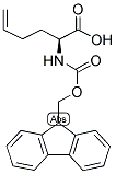 (2S)-FMOC-2-AMINO-5-HEXENOIC ACID Struktur