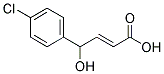 4-(4-CHLOROPHENYL)-4-HYDROXY-2-BUTANOIC ACID Struktur