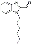 1-HEXYL-1H-BENZIMIDAZOLE-2-CARBALDEHYDE Struktur