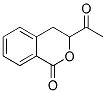 3-ACETYL-3,4-DIHYDRO-1H-ISOCHROMEN-1-ONE Struktur