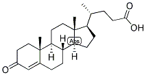 4-CHOLENIC ACID-3-ONE Struktur