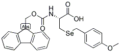 FMOC-S-4-METHOXYBENZYL-SELENOCYSTEINE Struktur