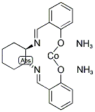 (1R,2R)-(-)-N,N'-BIS(3,5-DI-TERT-BUTYLSALICYDENE)-1,2-CYCLOHEXANEDIAMINOCOBALT(II) Struktur