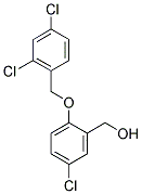 (5-CHLORO-2-[(2,4-DICHLOROBENZYL)OXY]PHENYL)METHANOL Struktur