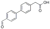 (4'-FORMYL-BIPHENYL-4-YL)-ACETIC ACID Struktur