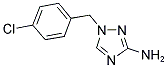 1-(4-CHLORO-BENZYL)-1H-[1,2,4]TRIAZOL-3-YLAMINE Struktur