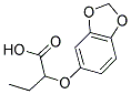 2-(BENZO[1,3]DIOXOL-5-YLOXY)-BUTYRIC ACID Struktur