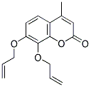 7,8-DIALLYLOXY-4-METHYLCOUMARIN Struktur