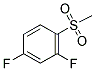 2,4-DIFLUOROPHENYL METHYL SULFONE Struktur