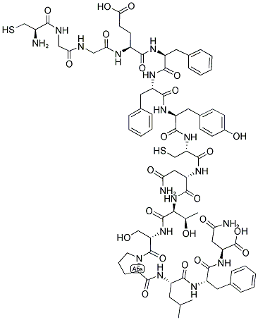 CGGEFFYCNTSPLFN Struktur