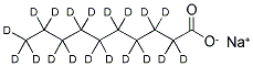 SODIUM DECANOATE-D19 Struktur