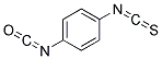 4-ISOCYANATO PHENYLISOTHIOCYANATE Struktur